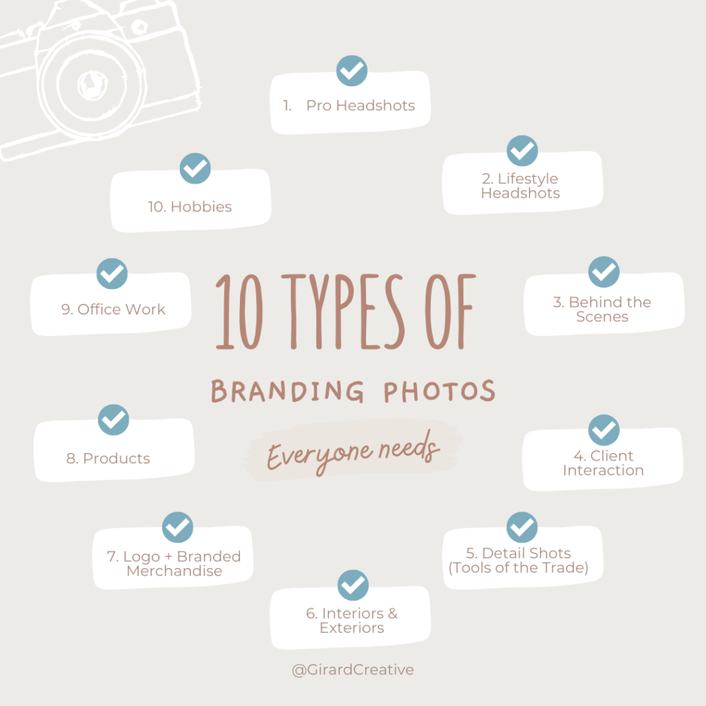 10 types of branding photos every brand needs | Girard Creative | Brand Photography and Video Team based in Northern Colorado